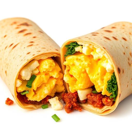 Chorizo Wrap — Breakfast at Fany's Burger